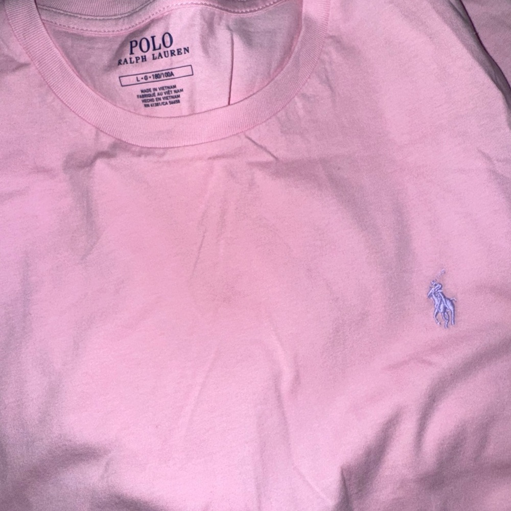 Polo by Ralph Lauren Pink Short Sleeve Tee